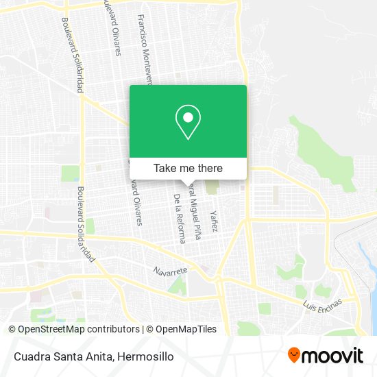 Cuadra Santa Anita map