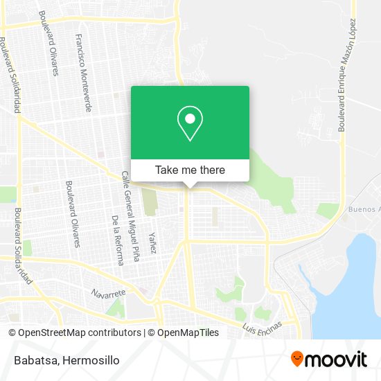 Mapa de Babatsa
