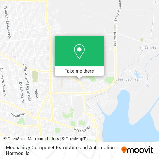 Mapa de Mechanic y Componet Estructure and Automation