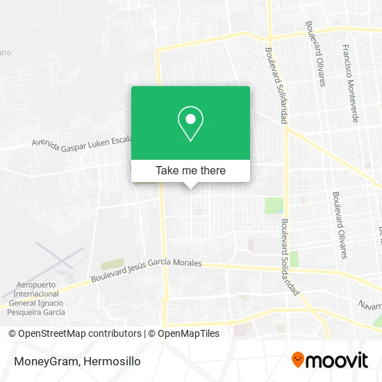 MoneyGram map