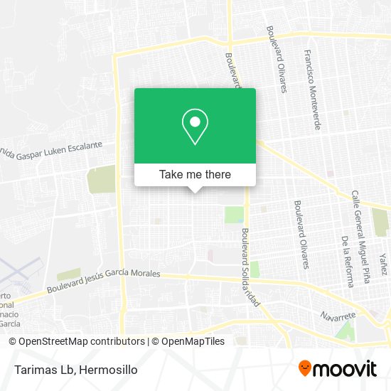 Mapa de Tarimas Lb