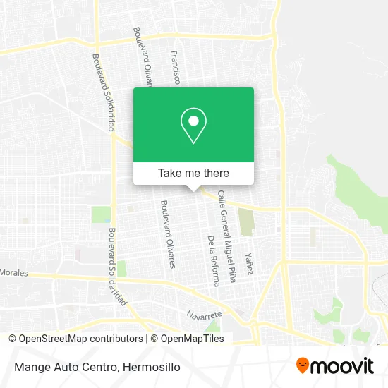Mange Auto Centro map