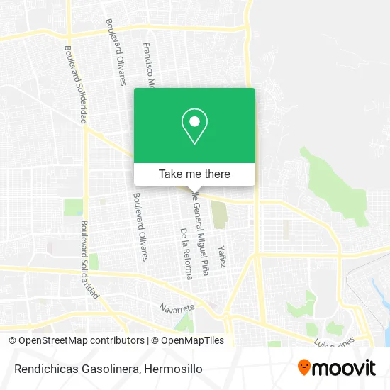 Rendichicas Gasolinera map