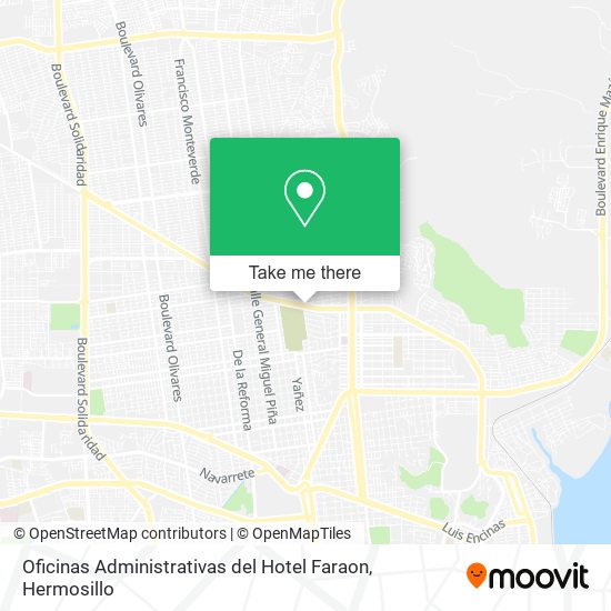 Oficinas Administrativas del Hotel Faraon map