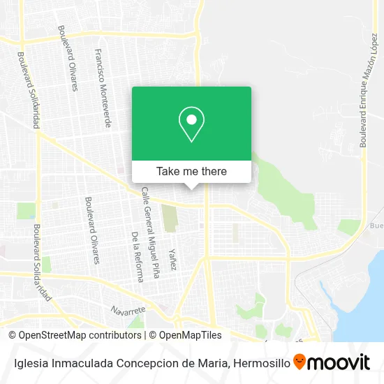 Iglesia Inmaculada Concepcion de Maria map