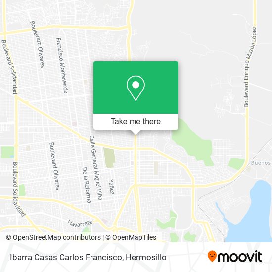 Ibarra Casas Carlos Francisco map