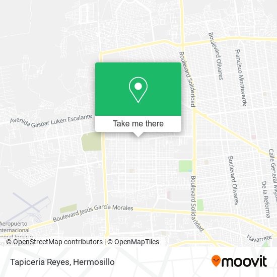 Tapiceria Reyes map