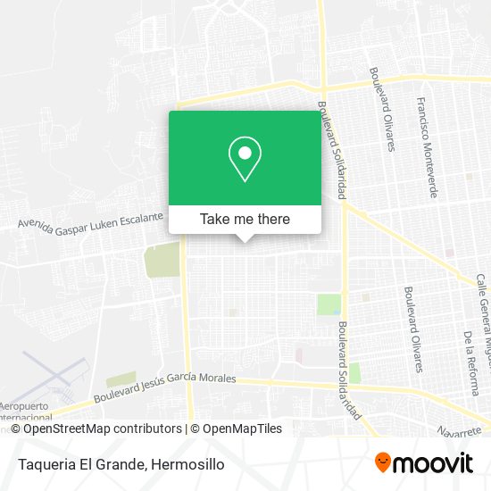 Mapa de Taqueria El Grande