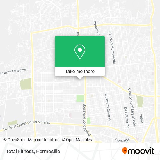 Mapa de Total Fitness