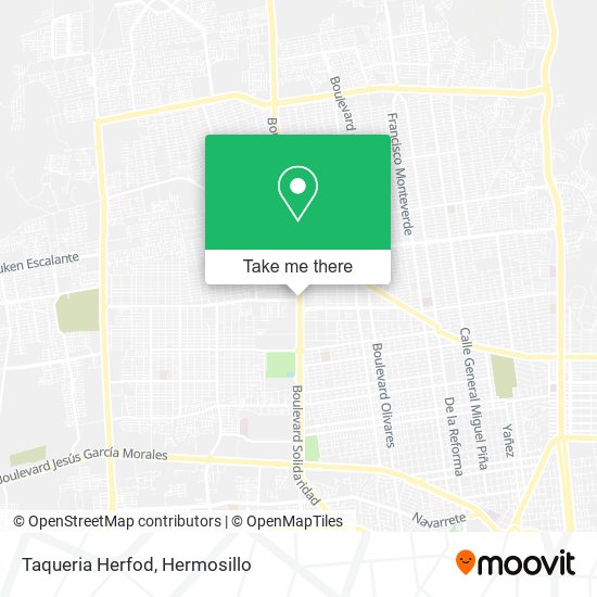 Taqueria Herfod map