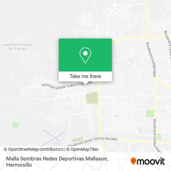 Malla Sombras Redes Deportivas Mallason map