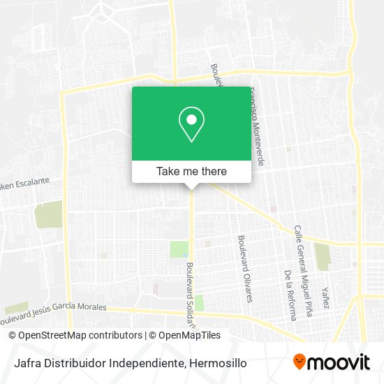 Jafra Distribuidor Independiente map