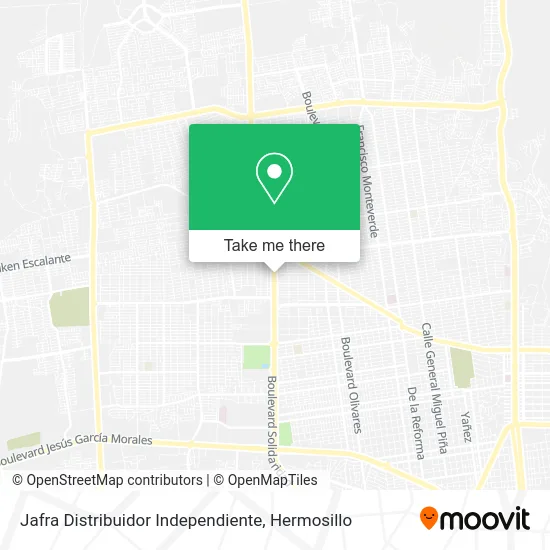 Jafra Distribuidor Independiente map