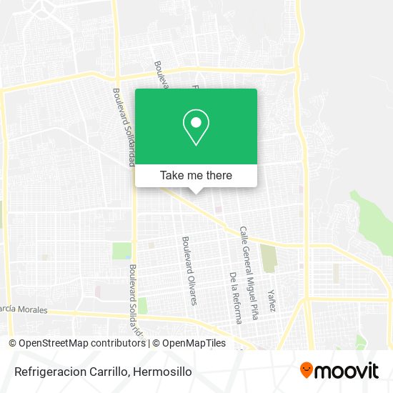 Mapa de Refrigeracion Carrillo