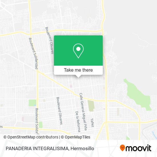 PANADERIA INTEGRALISIMA map