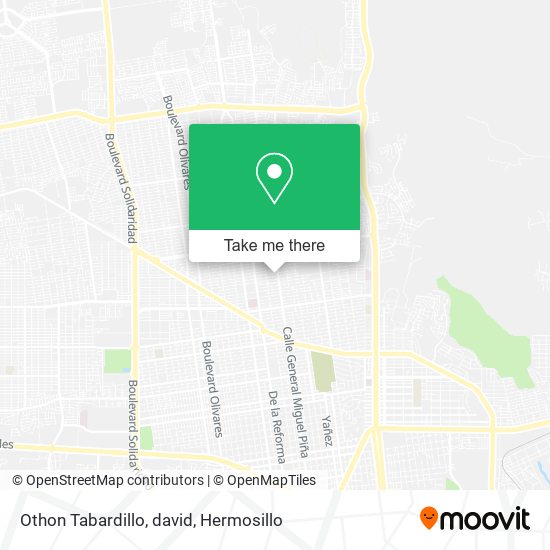 Mapa de Othon Tabardillo, david