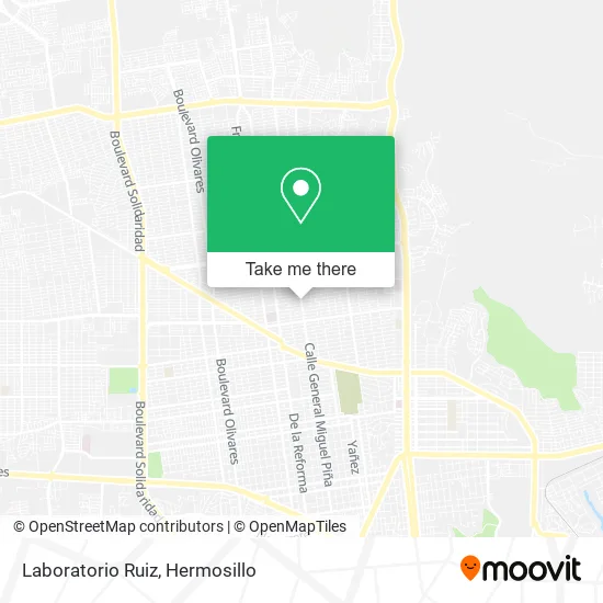 Laboratorio Ruiz map