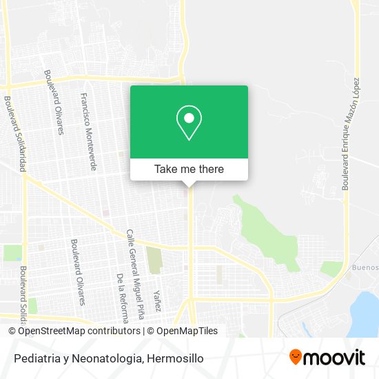 Mapa de Pediatria y Neonatologia
