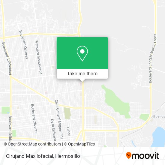 Mapa de Cirujano Maxilofacial