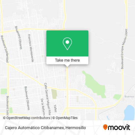 Cajero Automático Citibanamex map