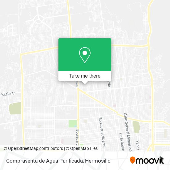 Compraventa de Agua Purificada map