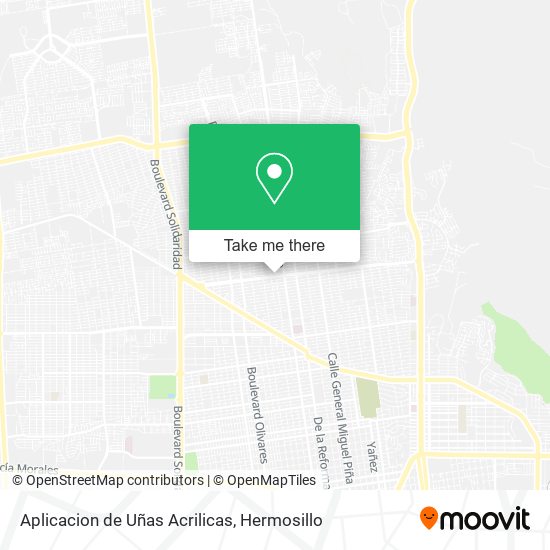 Aplicacion de Uñas Acrilicas map