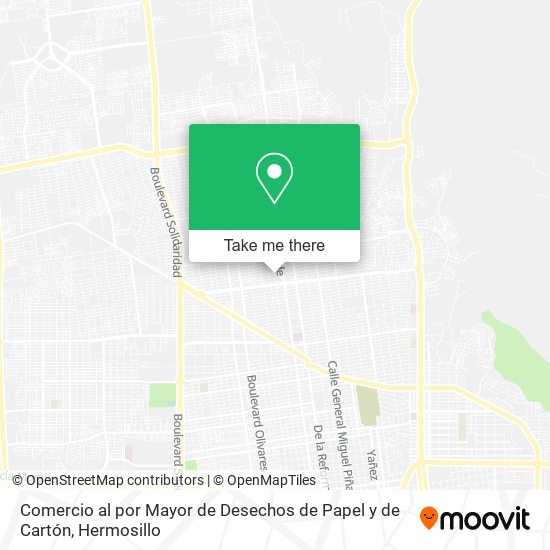 Mapa de Comercio al por Mayor de Desechos de Papel y de Cartón