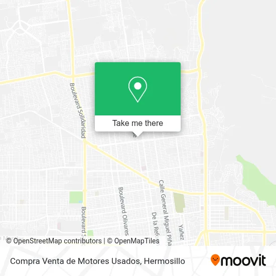 Compra Venta de Motores Usados map