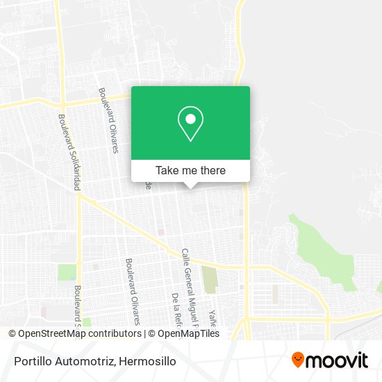 Portillo Automotriz map