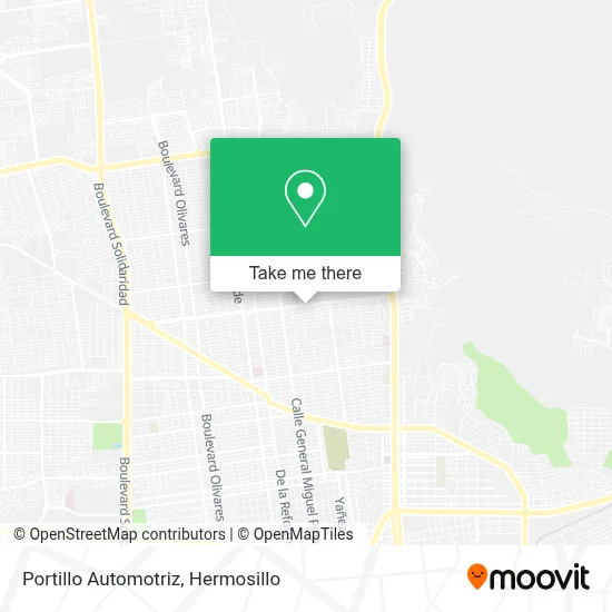 Portillo Automotriz map