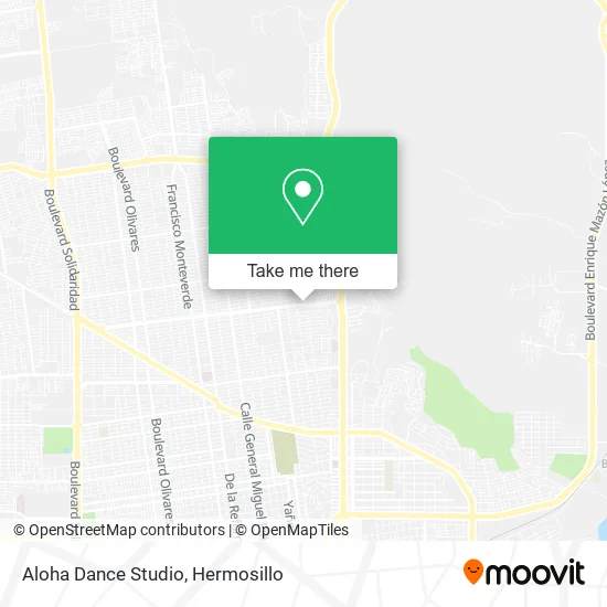 Aloha Dance Studio map