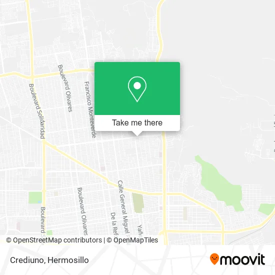 Mapa de Crediuno