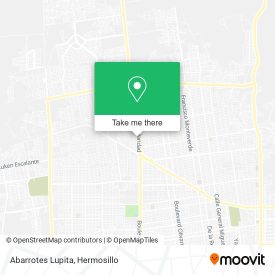 Abarrotes Lupita map