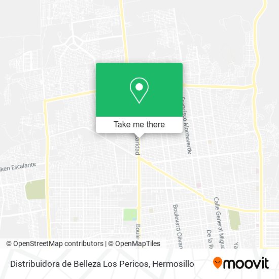 Distribuidora de Belleza Los Pericos map