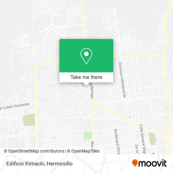 Edificio Kimacki map