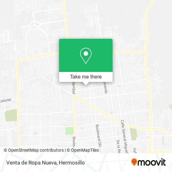 Venta de Ropa Nueva map