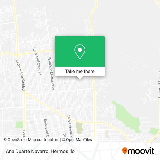 Ana Duarte Navarro map