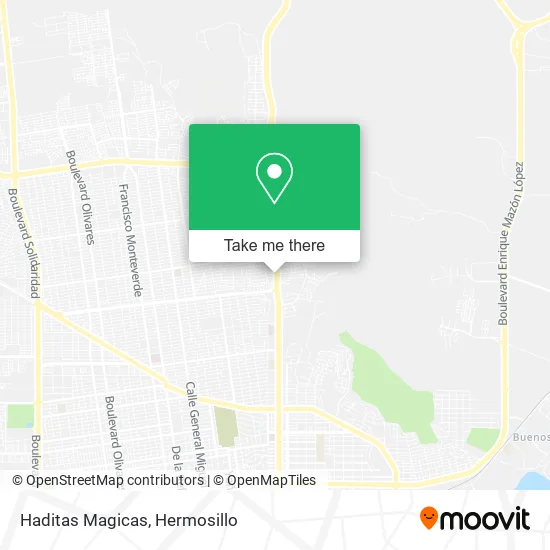 Haditas Magicas map
