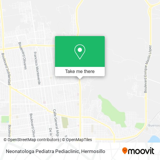 Mapa de Neonatologa Pediatra Pediaclinic