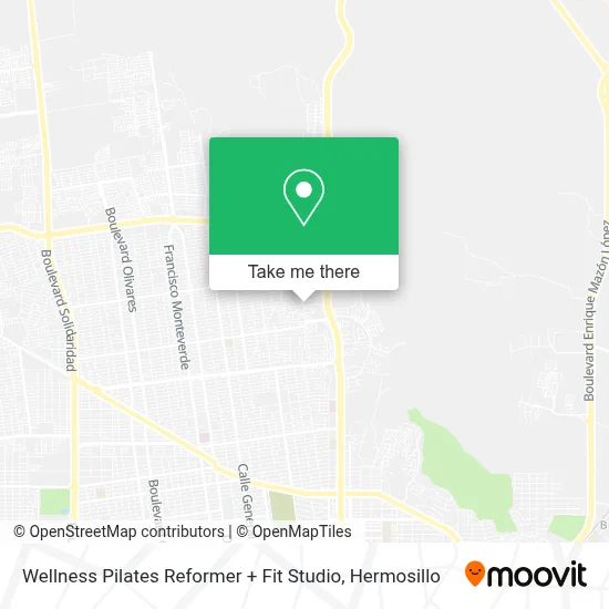 Wellness Pilates Reformer + Fit Studio map