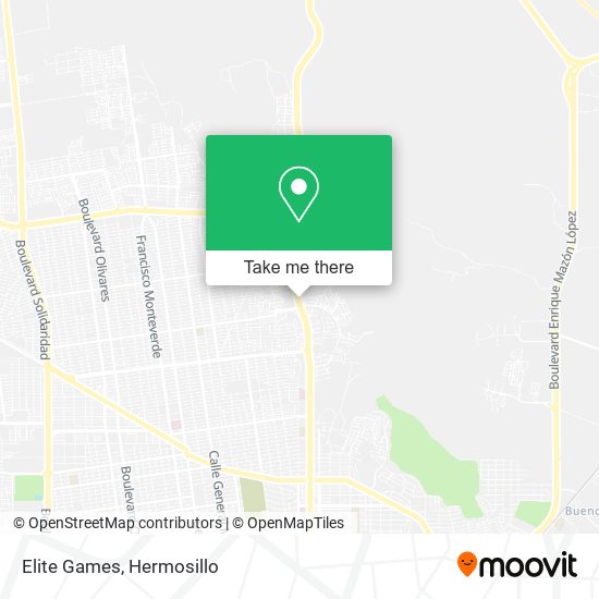 Mapa de Elite Games