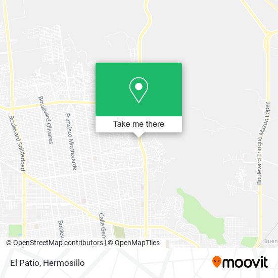 Mapa de El Patio