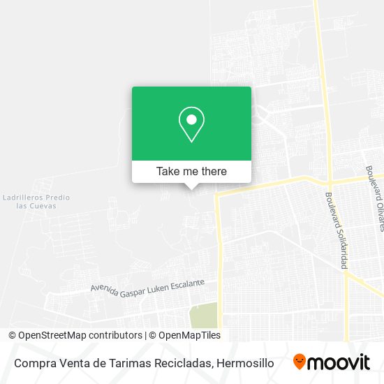 Compra Venta de Tarimas Recicladas map