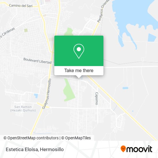 Estetica Eloísa map