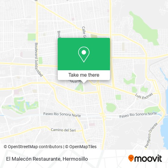 El Malecón Restaurante map