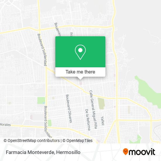 Farmacia Monteverde map