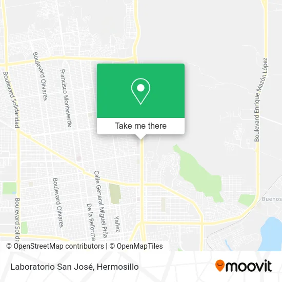 Laboratorio San José map