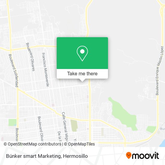 Búnker smart Marketing map