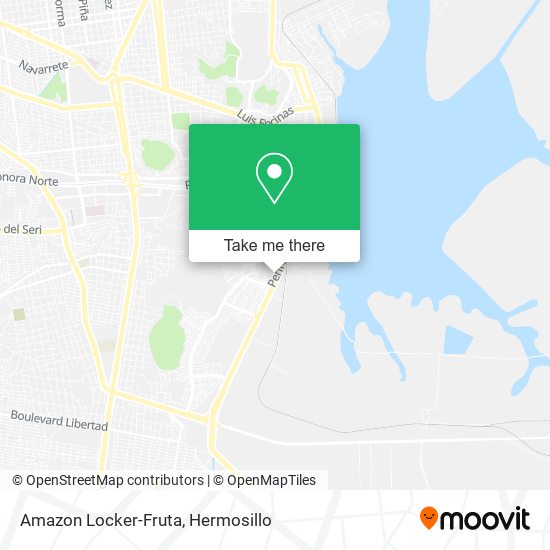Amazon Locker-Fruta map