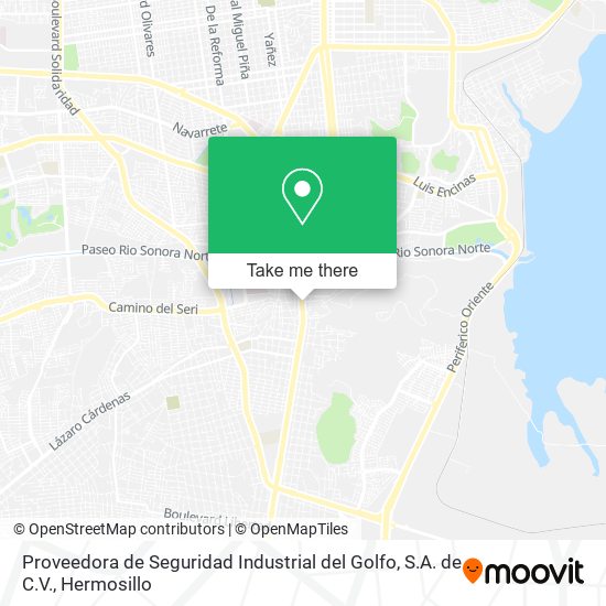 Proveedora de Seguridad Industrial del Golfo, S.A. de C.V. map